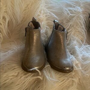 GAP Kids Shiny Silver Boots